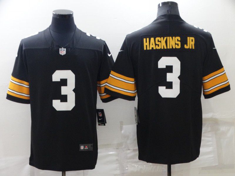 Men Pittsburgh Steelers #3 Haskins jr Black 2022 Nike Limited Vapor Untouchable NFL Jersey->chicago cubs->MLB Jersey